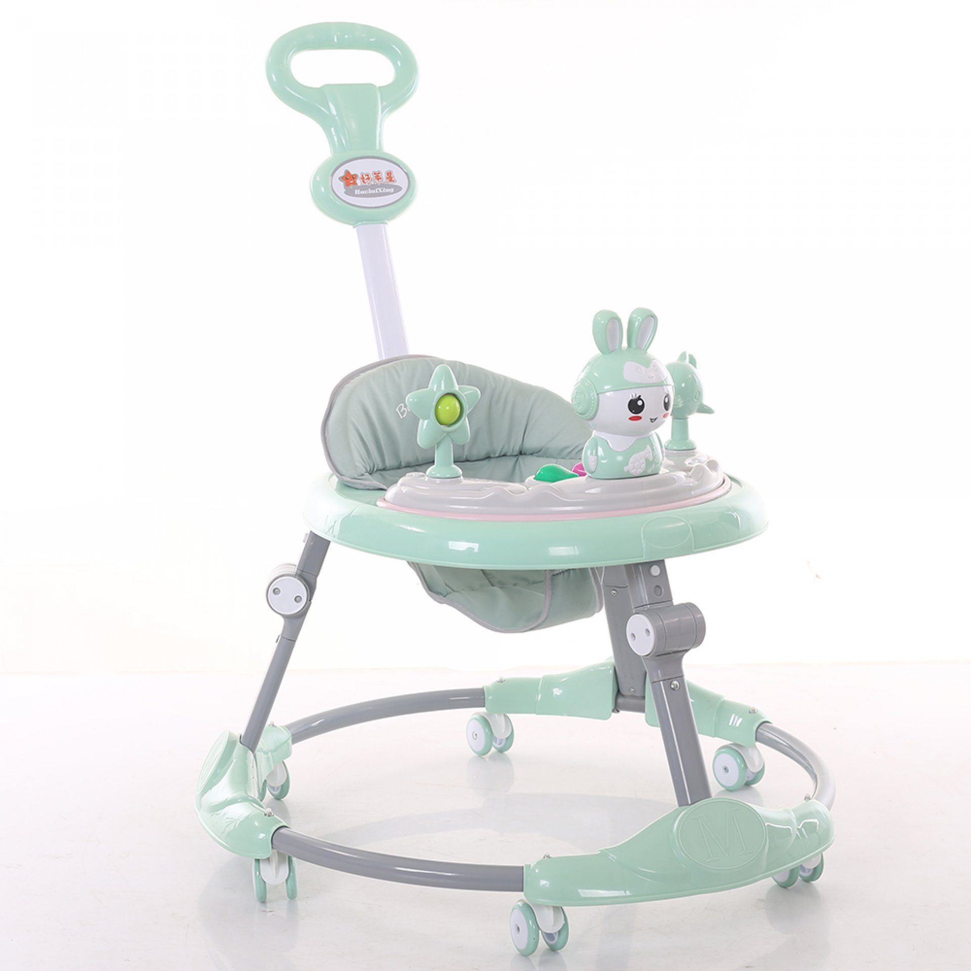 New design music rolling baby walker plastic baby walkers